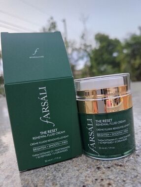 Farsali The Reset Renewal Fluid Cream 30 mL NEW IN BOX Hydrating Brightening